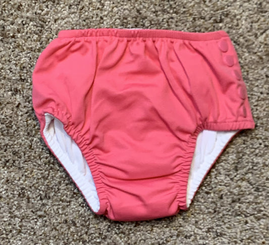 3T iPlay Girl’s Reusable Cloth Swim Diaper - magenta