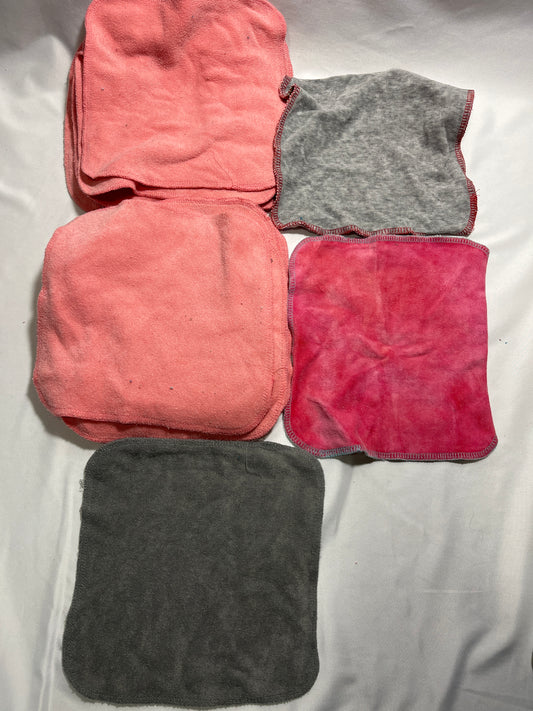 #150 cloth wipes lot of 20
