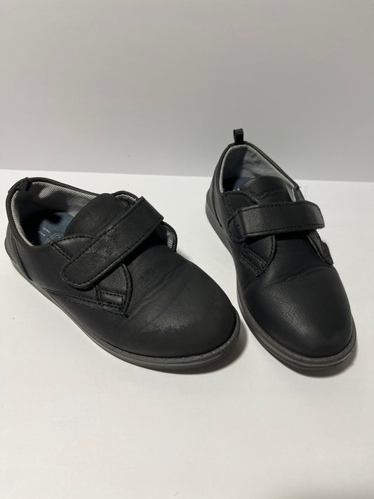 #150 REDUCED boys size 11 wonder nation black shoes