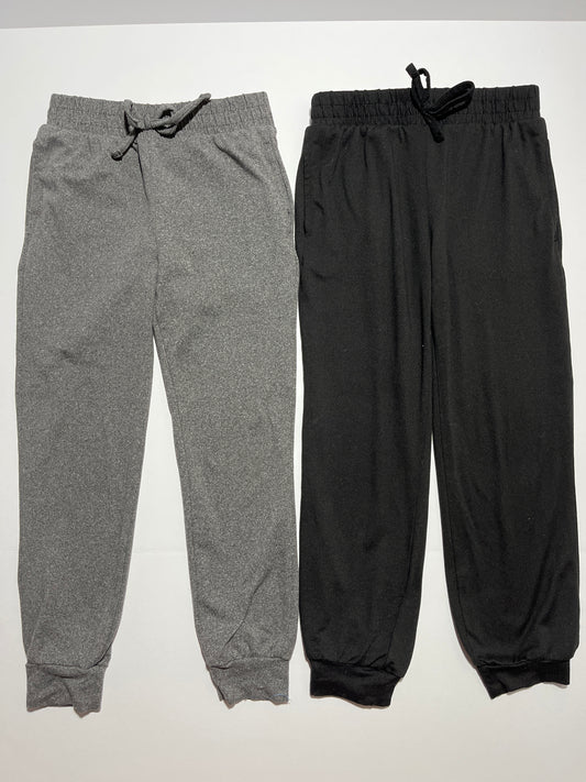 #150 girls 7 sparkle and fly black and grey joggers Set