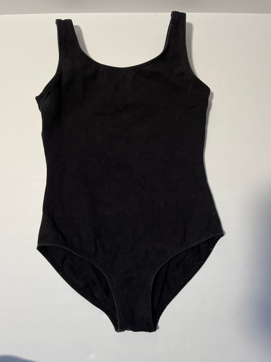 #150 girls bloch leotard black size 8-10