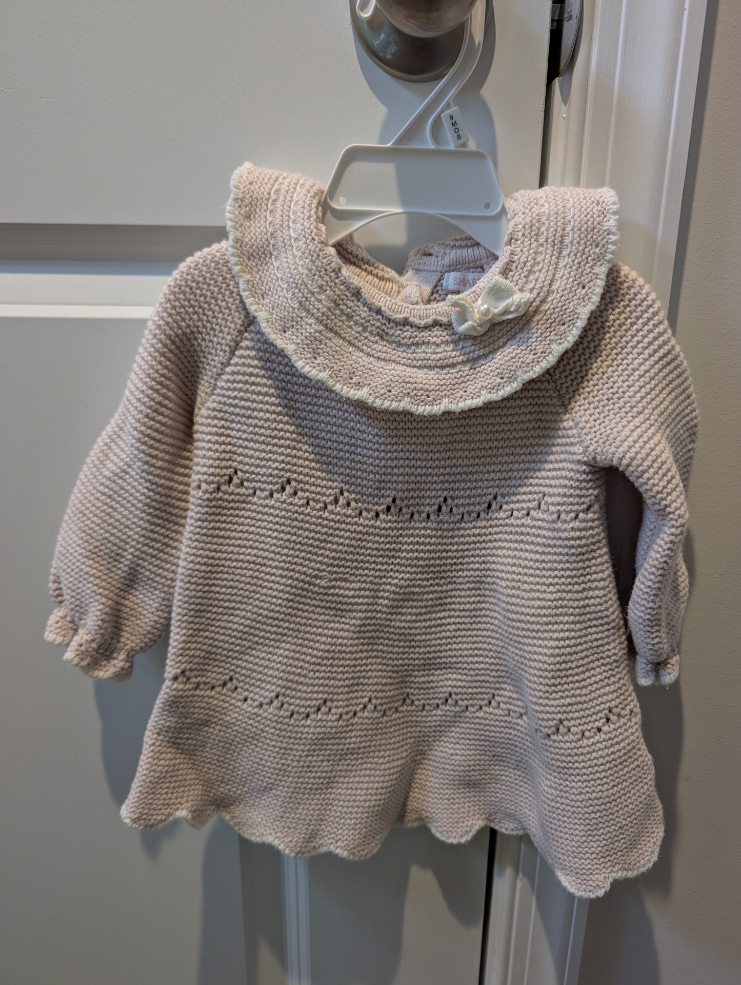 Seller 123 - Crochet Dress Girls 3 mo - reduced