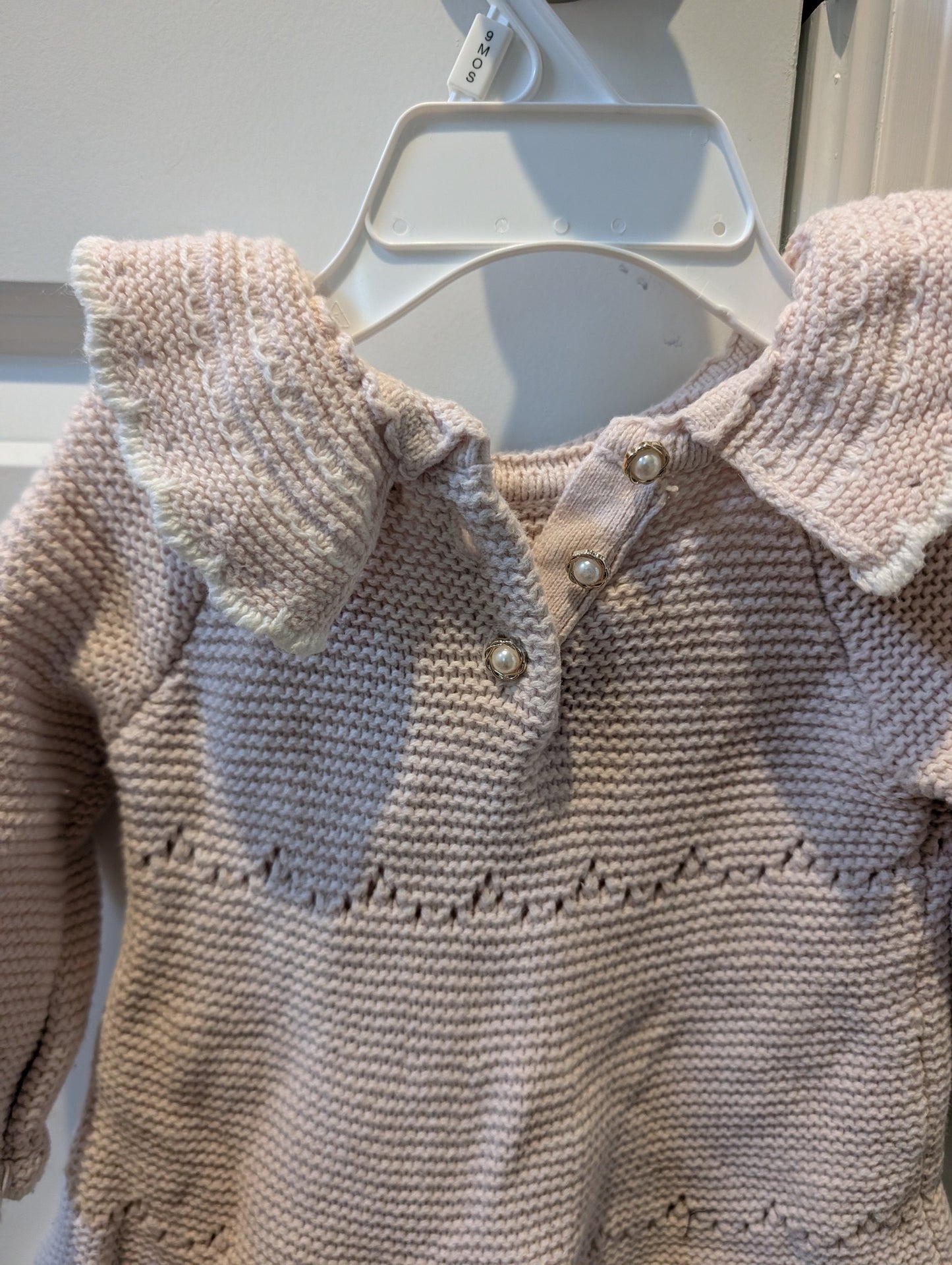 Seller 123 - Crochet Dress Girls 3 mo - reduced