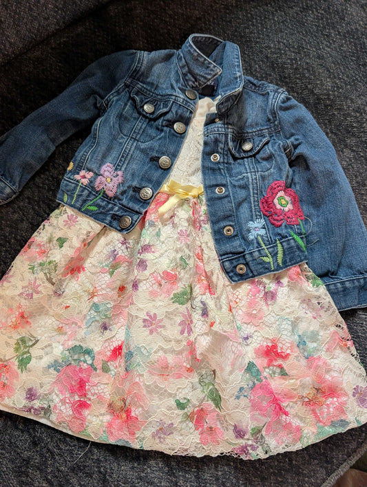Seller 123 - 2T Dress and Jacket Set