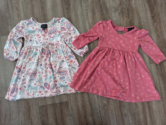 #144 - Girls Dresses Size 12M (Runs large)