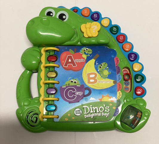 #129 Leap Frog Dinos Delightful Day Book