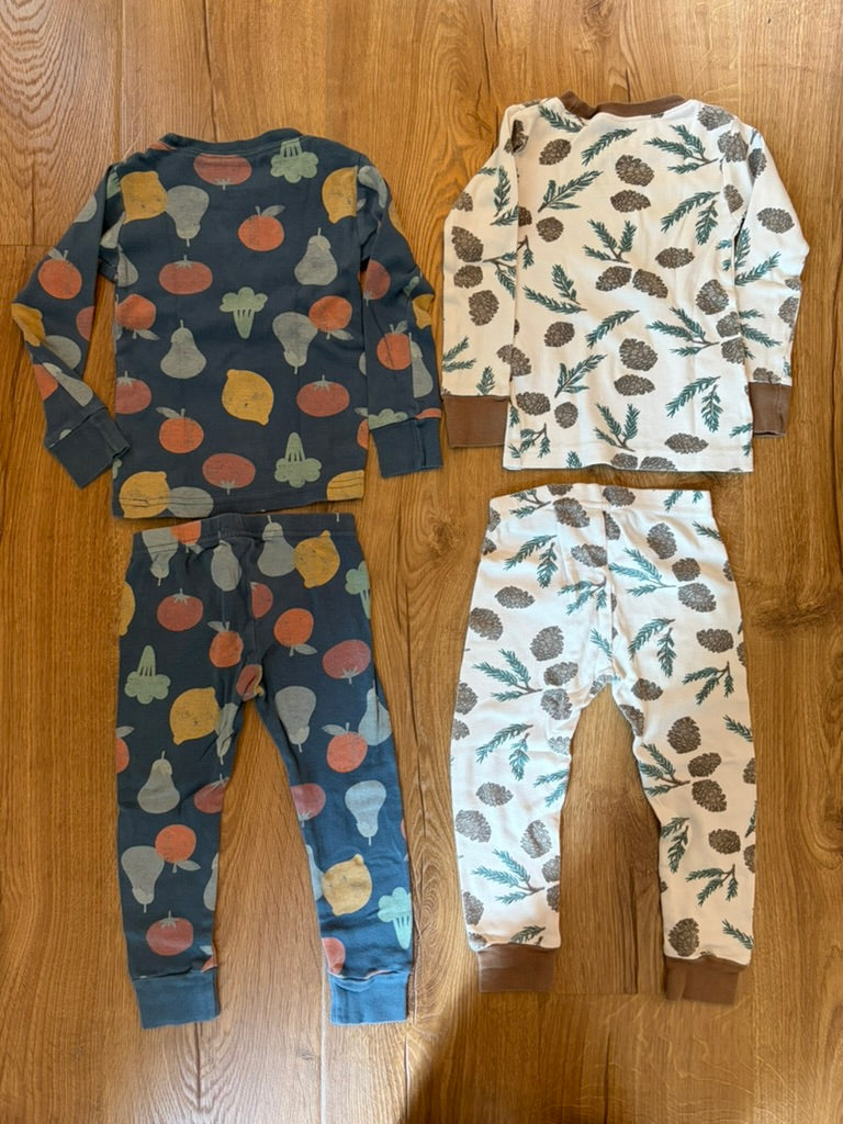 #6 - Carters Little Planet Long Sleeved Pajamas (set of 2) -2T