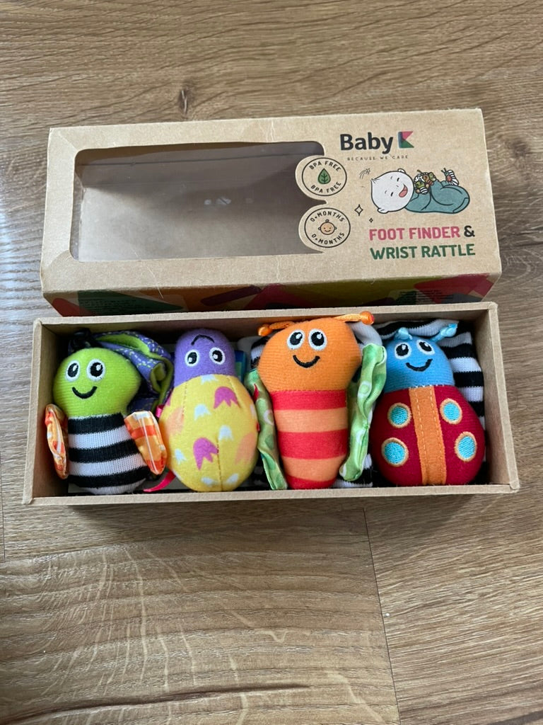 #6 - Baby Foot Finders and Wrist Rattles