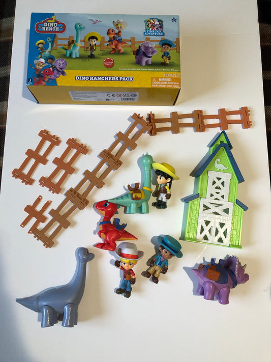 REDUCED PRICE Dino ranch. Two sets new