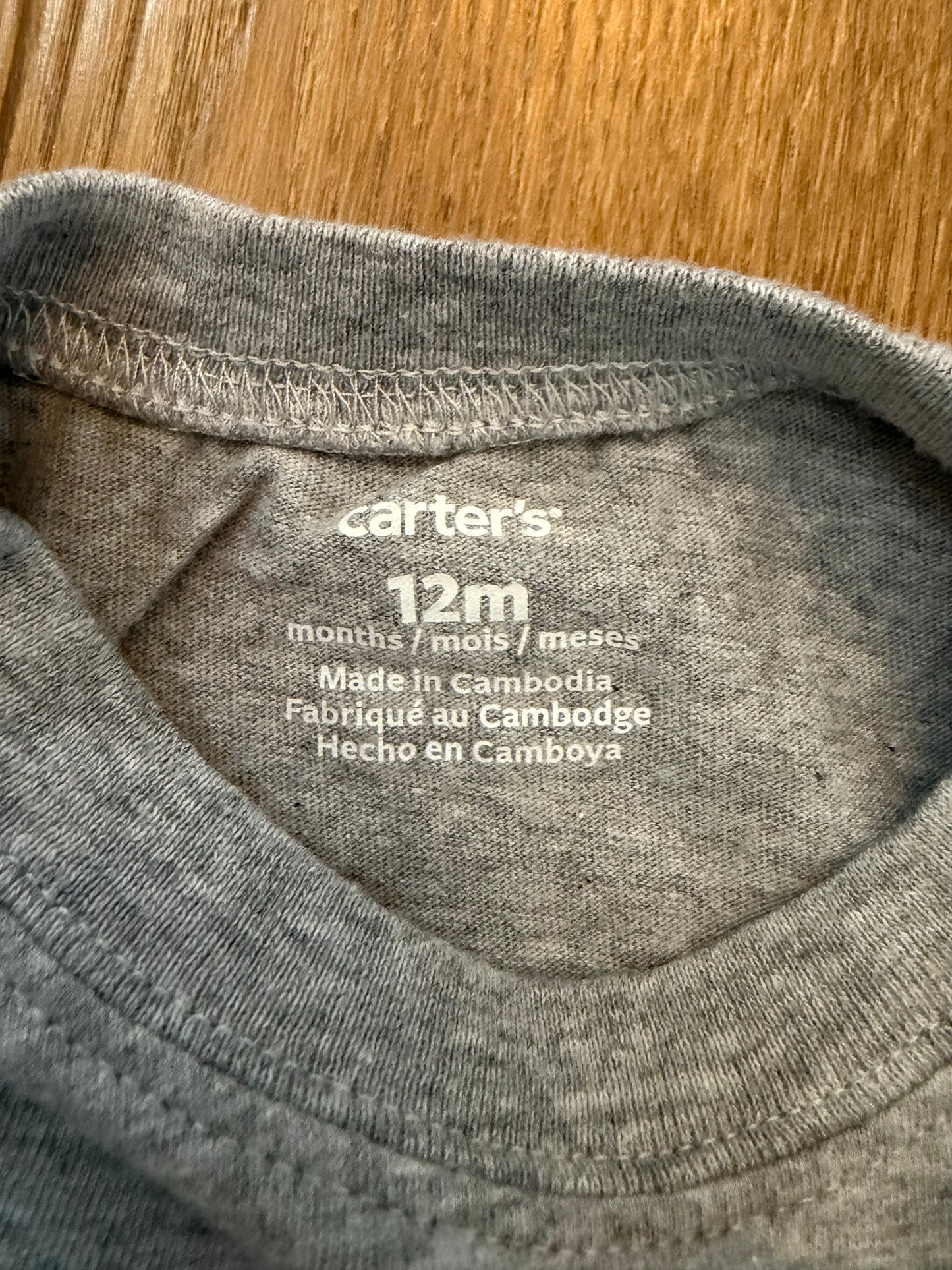 #6 - Carters Christmas "Santa's Little Stocking Stuffer" - 12 months