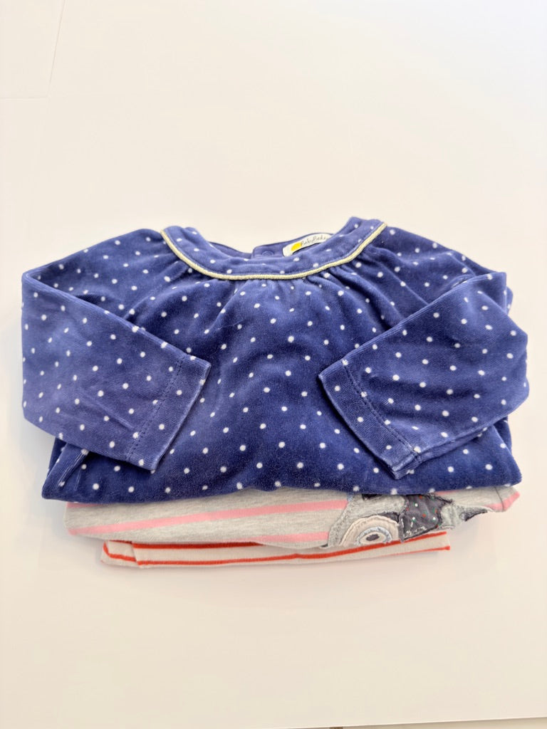 (#25) BUNDLE | mini boden | VGUC | 6-12m | longsleeve dresses | 45227