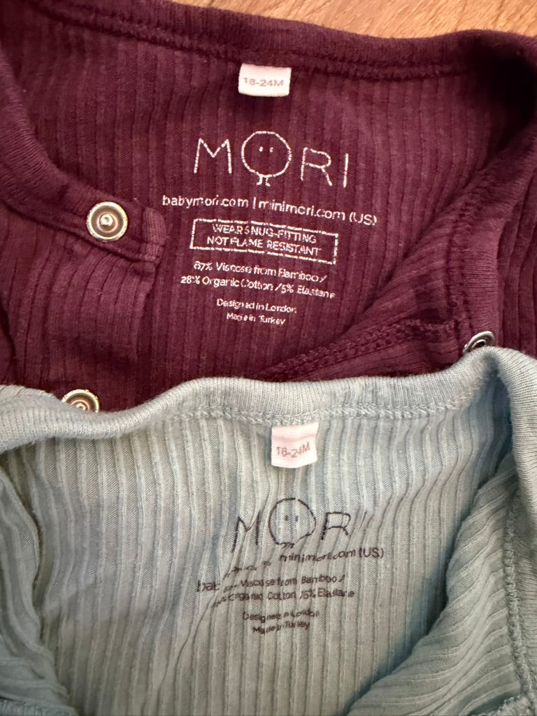 #6 - Mori Girls Pajamas (2 sets) - 18-24 months
