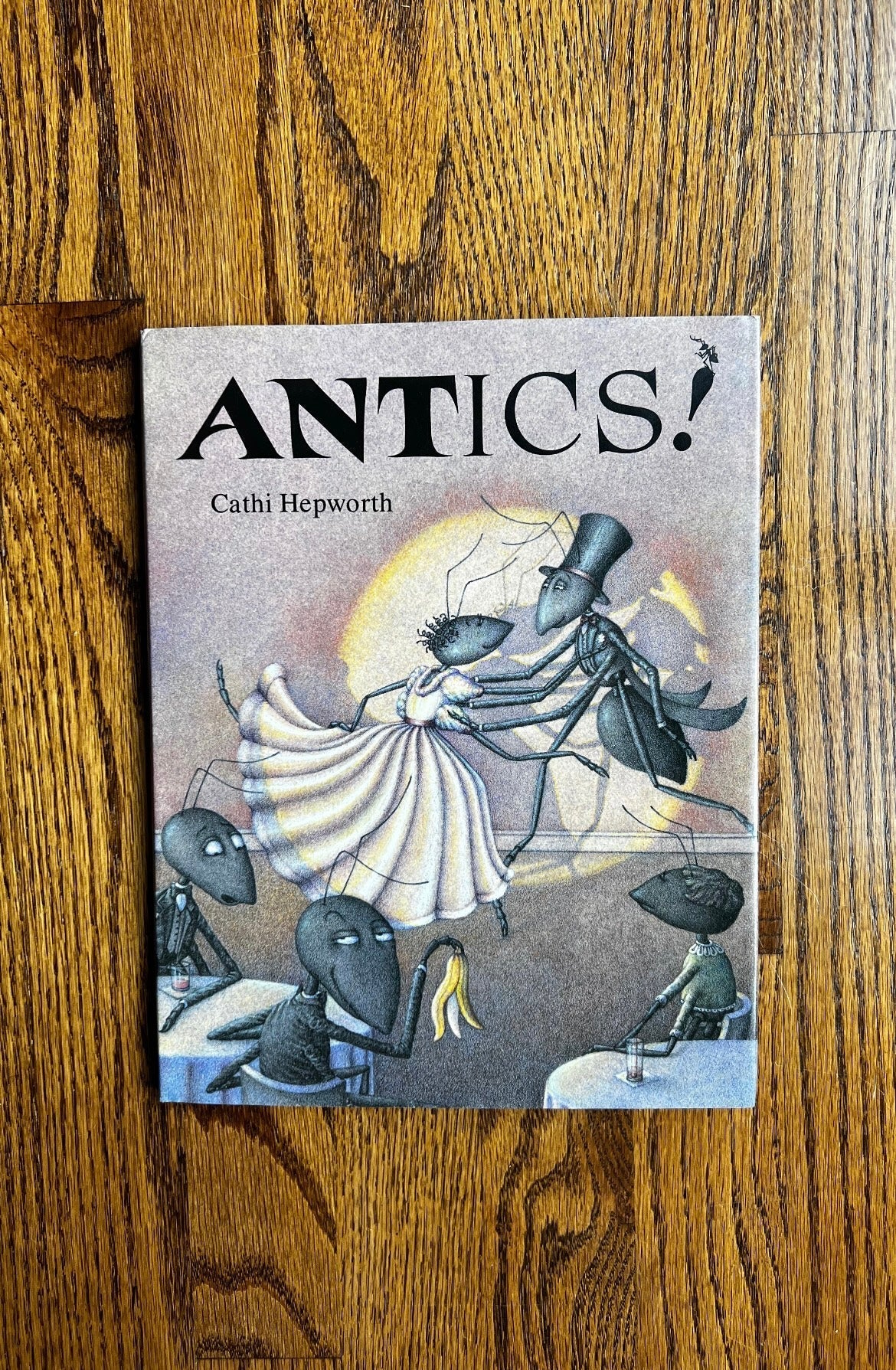 Seller #115 - “Antics” Ant Alphabet Book, VGUC