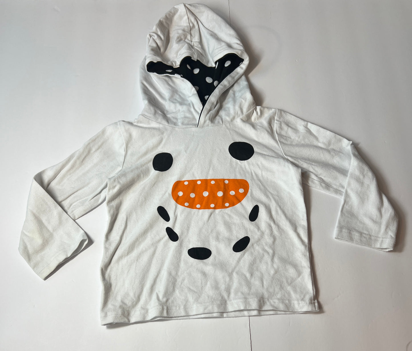 #77B Girls 4T Snowman "Let it Snow" 2 piece hoodie set (2 available)