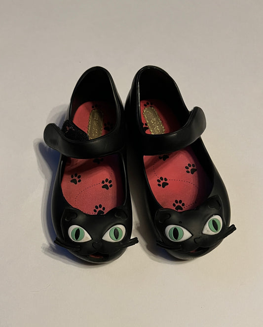 Girls Shoe 8 Cat Mini Melissa