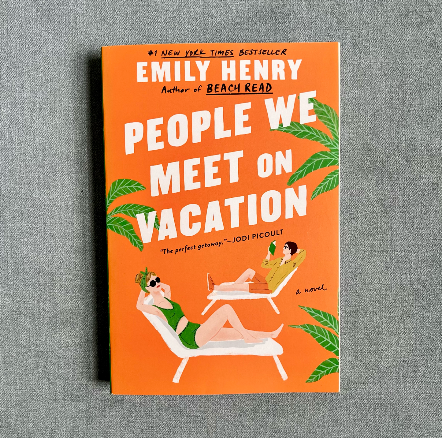 #22A Emily Henry "People We Meet on Vacation" Paperback Book