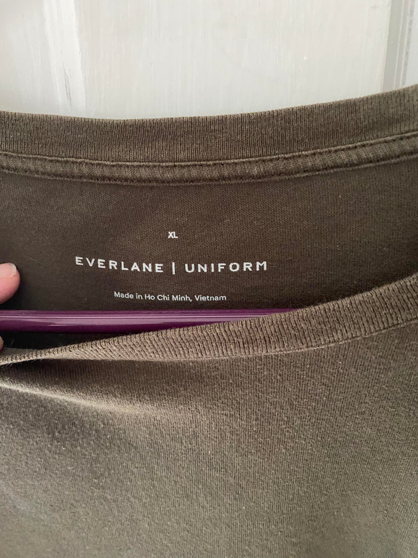 #95B EUC Everlane green long sleeve, Men's XL