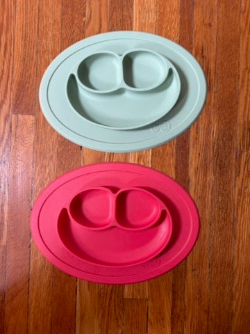 Seller 183 - EZPZ Silicone Plates - Set of 2 - EUC - REDUCED PRICE