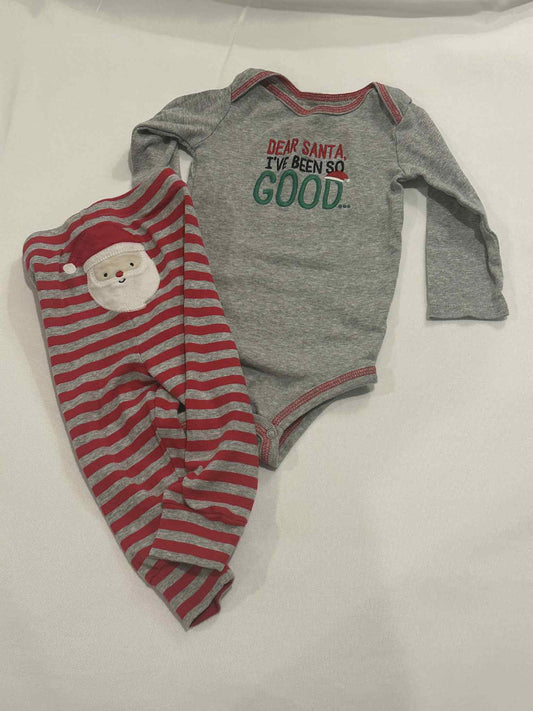 #149 12 month Santa Outfit