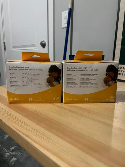 Seller #76 - Medela BPA Free Breast Milk Storage Bags 6oz / 180ml 100/Pack