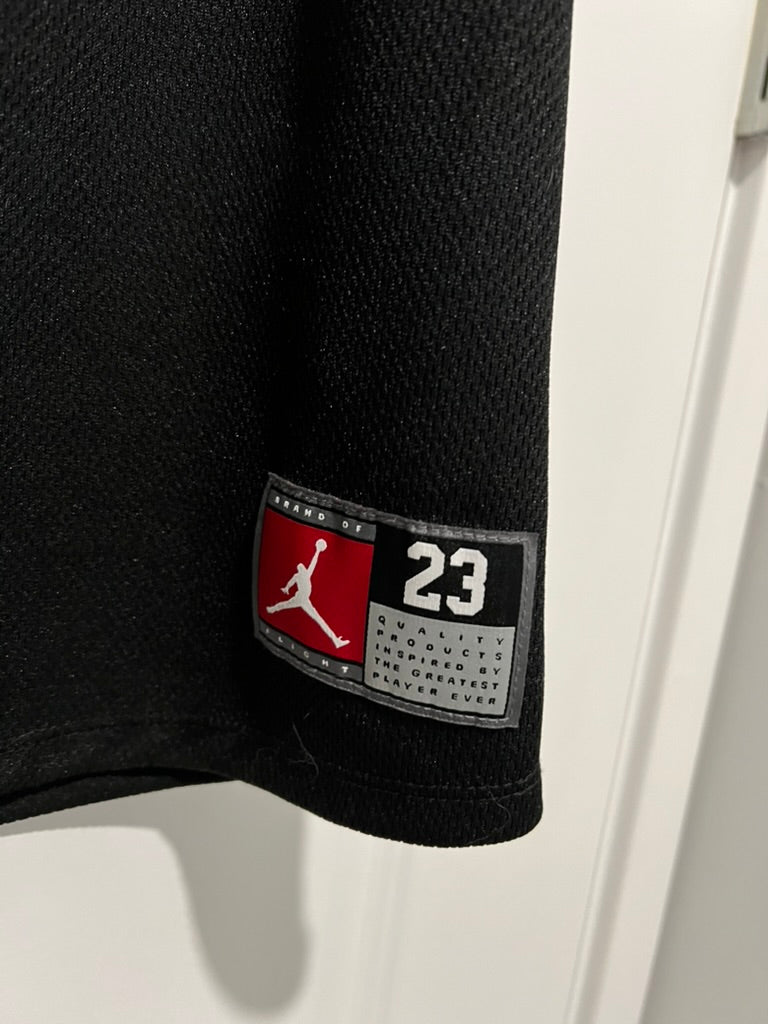 Seller #76 - Jordan Flight 23 Black Stitched Basketball Jersey Dress Girls L 12-13 $45