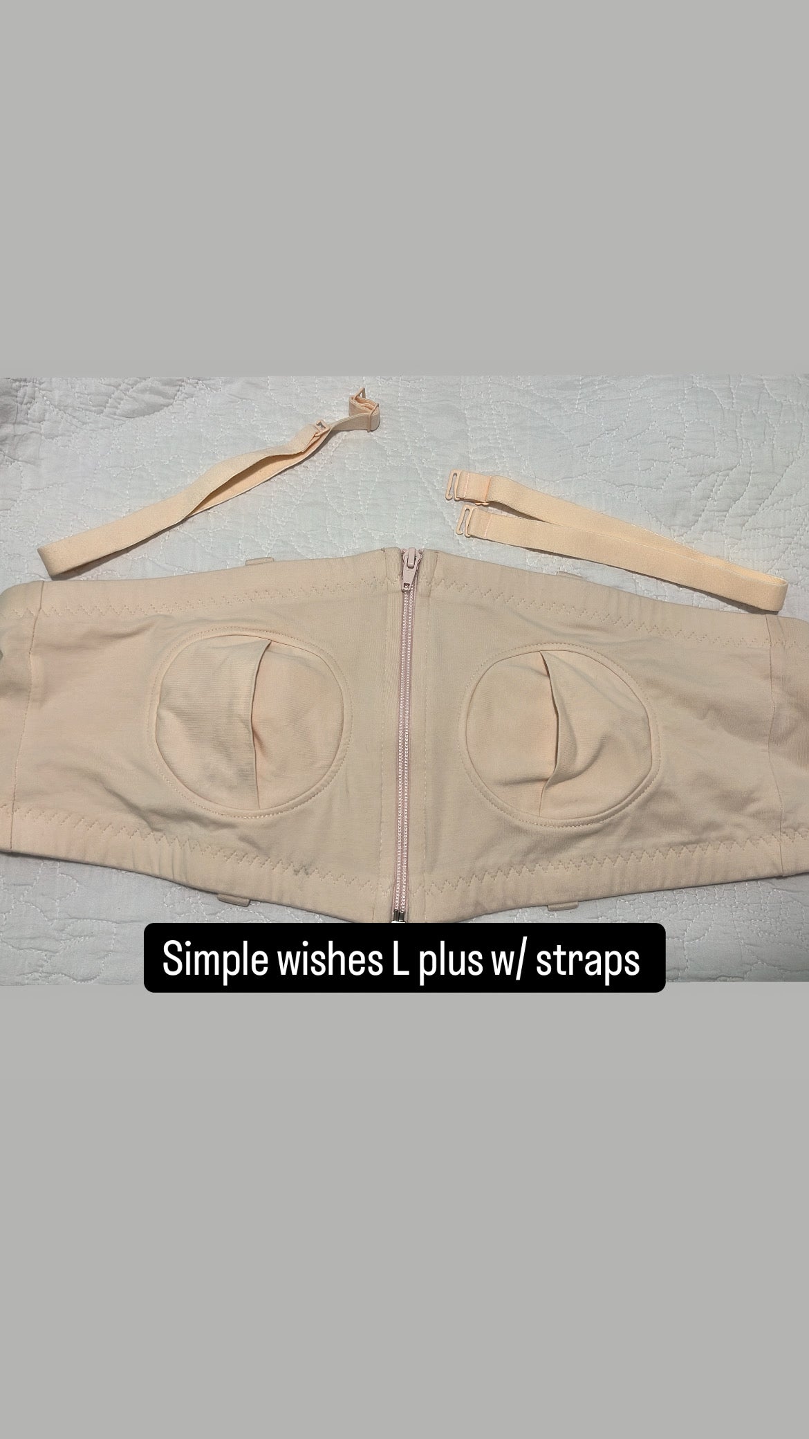 Seller #34 -Simple Wishes L-plus Hands free pumping bra (2 of 2 available)