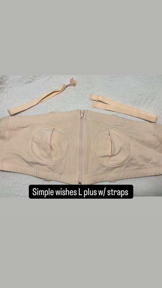 Seller #34 -Simple Wishes L-plus Hands free pumping bra (2 of 2 available)