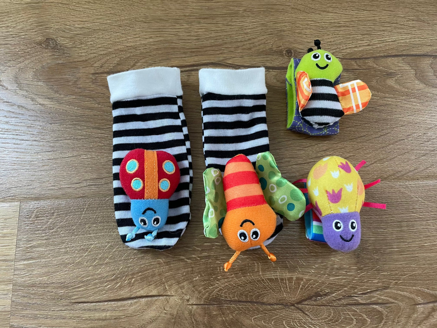 #6 - Baby Foot Finders and Wrist Rattles