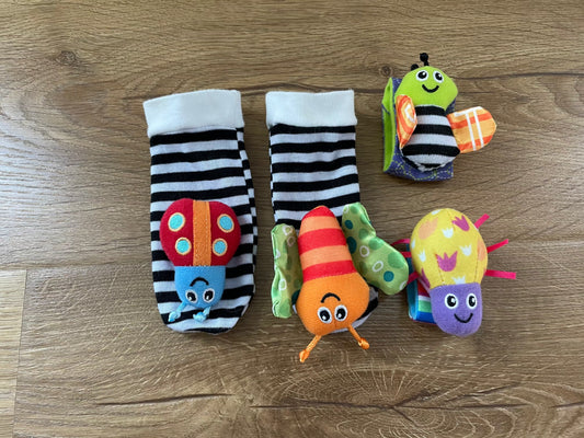 #6 - Baby Foot Finders and Wrist Rattles