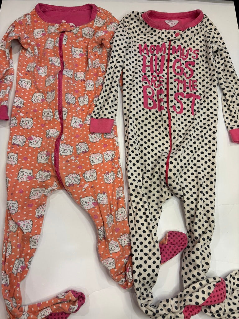 #86A girls pajamas 2T