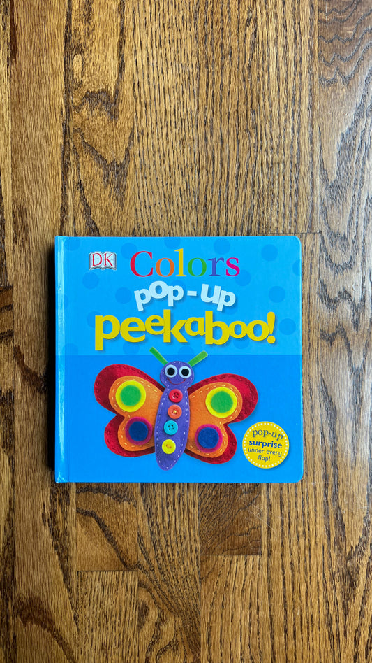 Seller #115 - Pop Up Peekaboo Colors Book, GUC