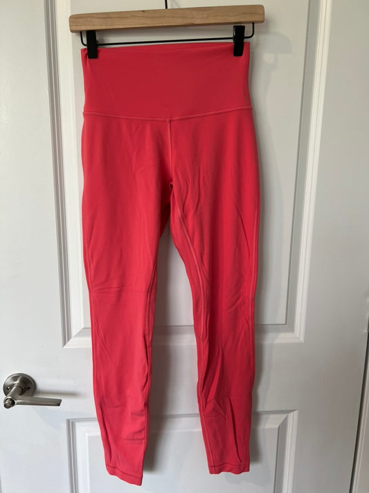 Seller #76 - Lululemon Align HR High-Rise Pant 28" - Pale Raspberry Double Lined - Size 6