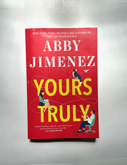 Seller #126 Yours Truly by Abby Jimenez - REDUCED