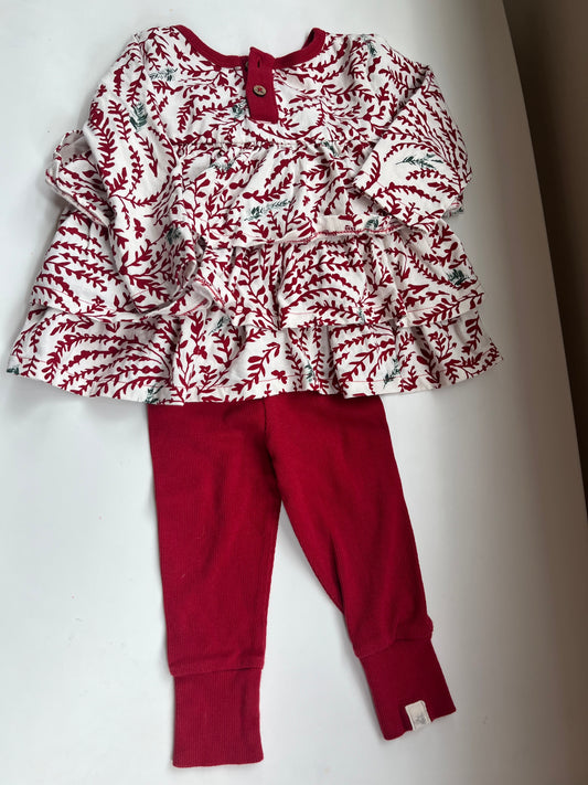 Seller #20 Burts Bees holiday outfit size 6-9 mo