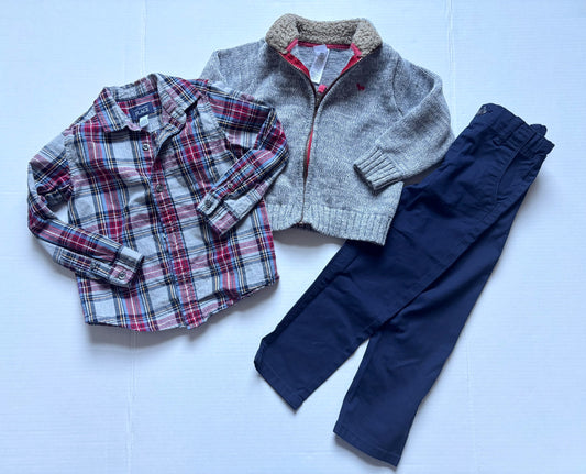 #154 Assorted Brands Fall Bundle Boys 4T EUC-VGUC-NWOT