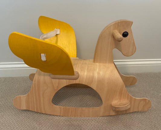 Seller 76 Crate and Barrel Rocking Pegasus
