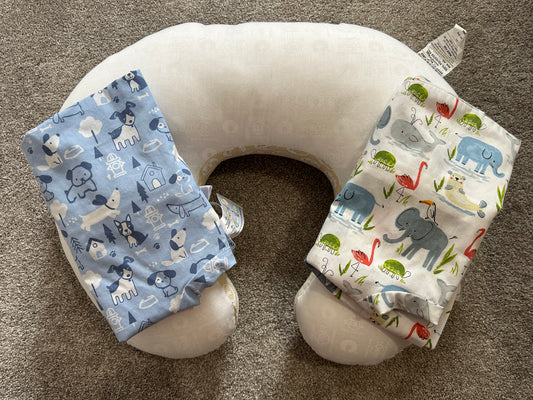 Boppy | pillow & (2) covers | gender neutral | multi-color | PPU Anderson