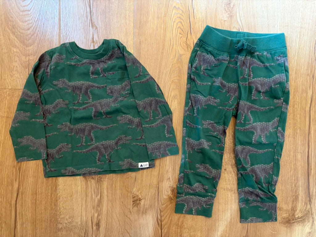 #6 - Gap Boys Dinosaur Outfit - 2T