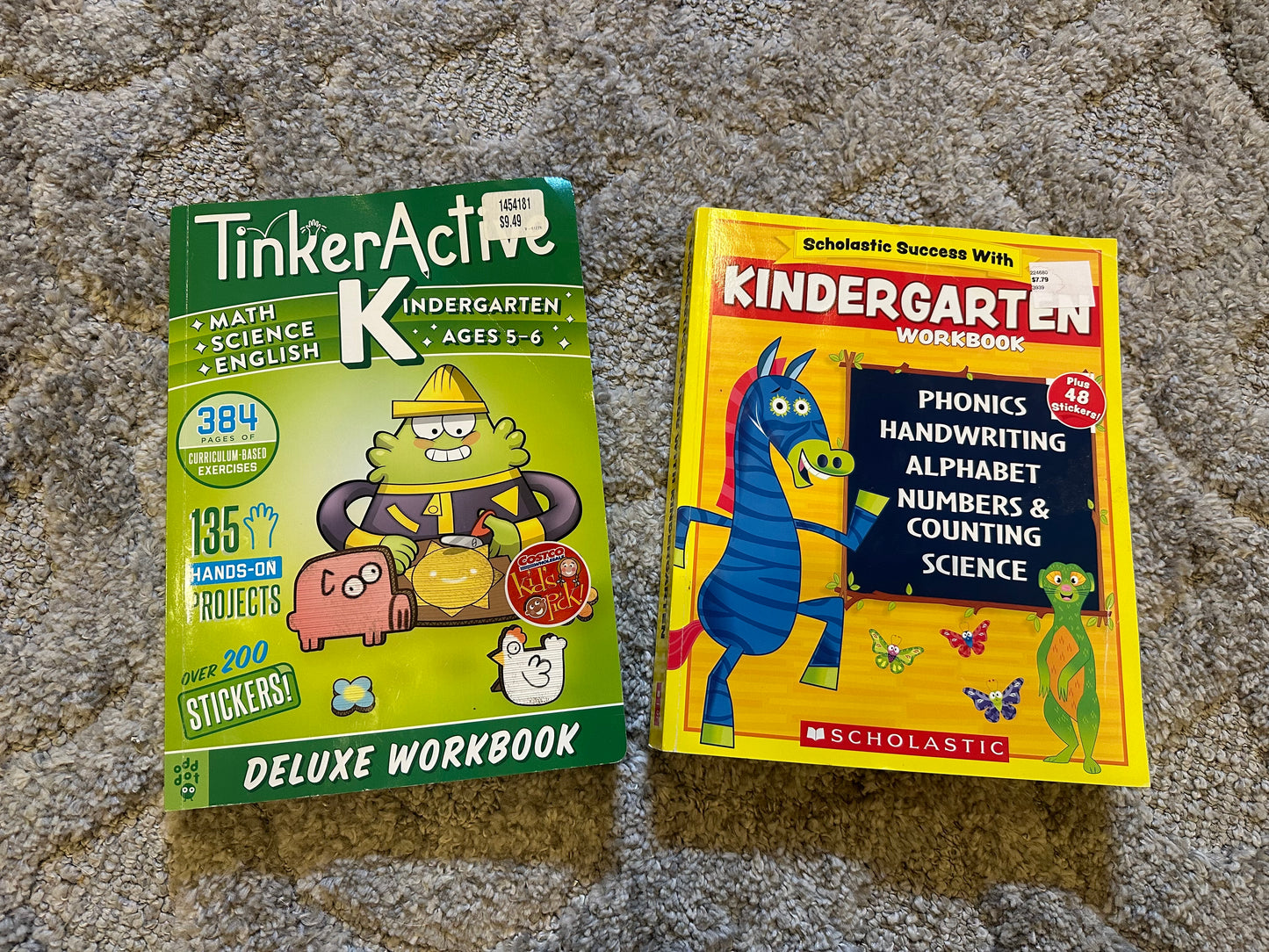 Kindergarten Prep Books