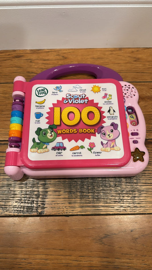 #145 leap frog 100 words book