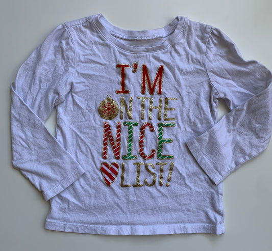 Seller 122 Girl's Size 4 Holiday Top