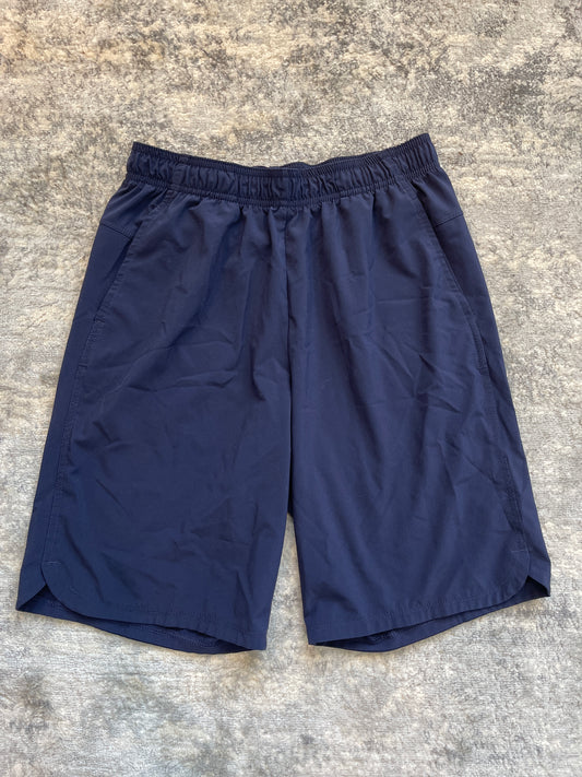 All in Motion Navy Blue Boys Athletic Shorts Size 12/14- PPU Montgomery
