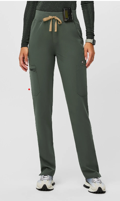 #154 Yola High-Rise Slim Scrub Pant Women's XL EUC