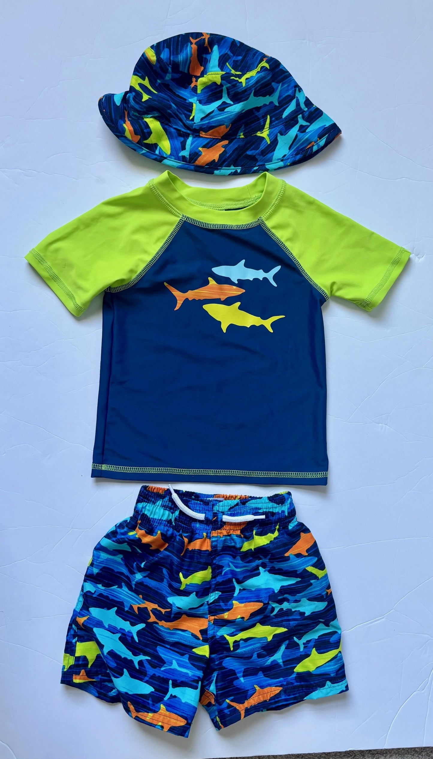 #43 Floatmini Swim Set Boys 2 to 3 yrs EUC