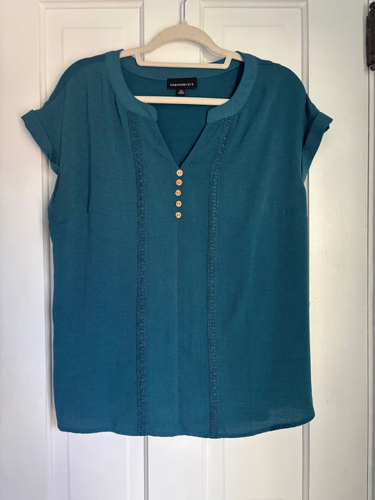 #43 Fortune and Ivy (Stitch Fix) Top Women's XL EUC