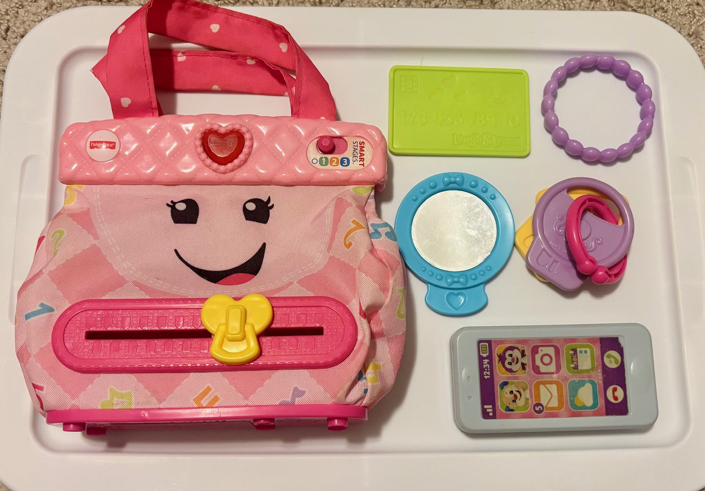 #43 Fisher Price Laugh and Learn Smart Purse