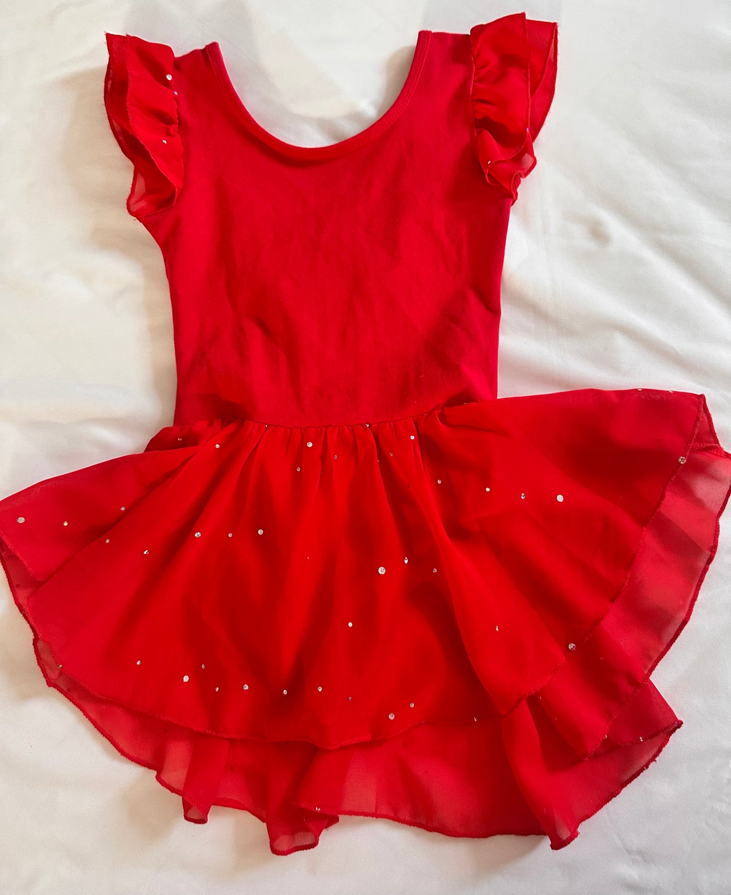 Seller #114 - Arshiner Long Sleeve Ballet Leotard Size 130 - though worn when wearing 5T clothing