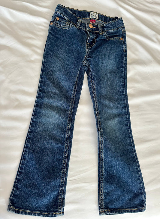 Size 6 Children's Place Girls Bootcut Jeans pick up 45245