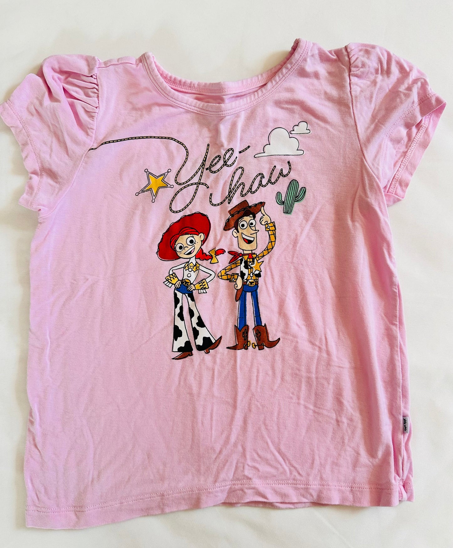 Seller #114 - Little Sleepies Play Collection Disney Girls T-shirt Size 5T