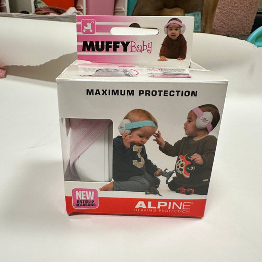 #87 Muffy baby ear protection, pink
